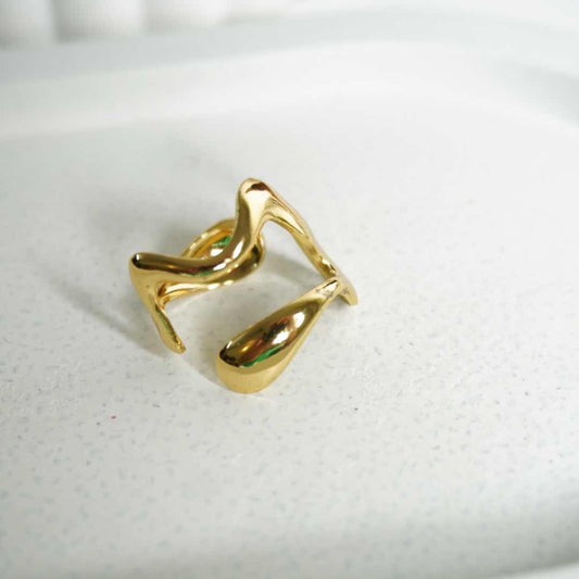 Liquid Gold Statement Ring