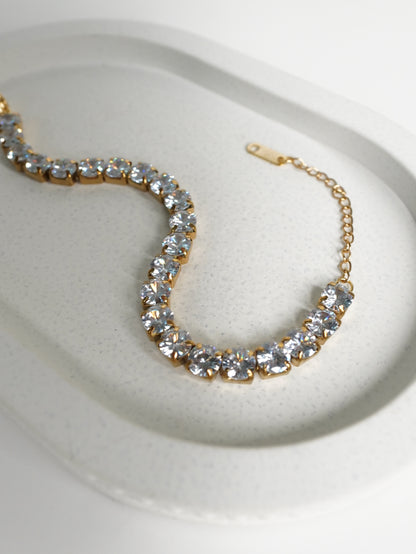Celeste Crystal Tennis Bracelet