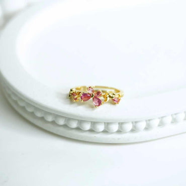 Blossom Beauty Gold-Plated Ring