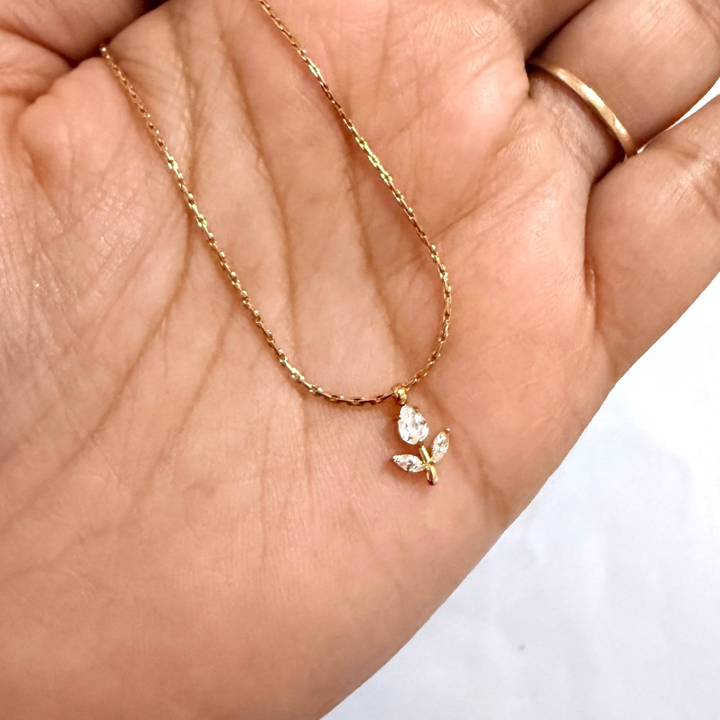 Celeste Tulip Necklace