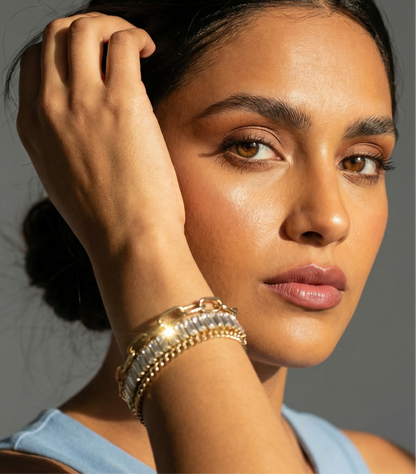 Luna Wave Chain Bracelet