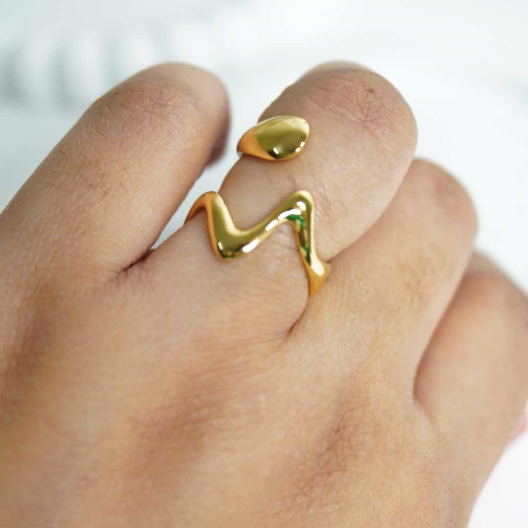 Liquid Gold Statement Ring