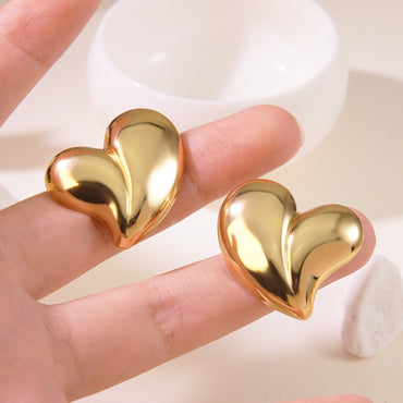 Ashara Bold Heartbeat Earrings
