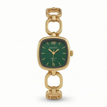 Emerald Link Luxe Watch