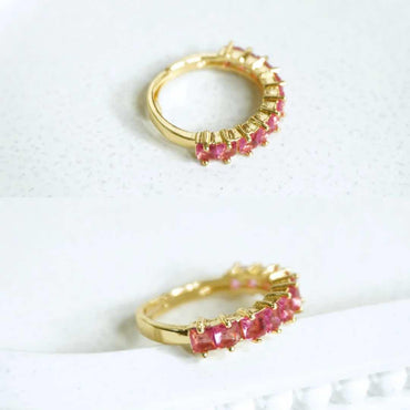 Pink Radiance Eternity Band