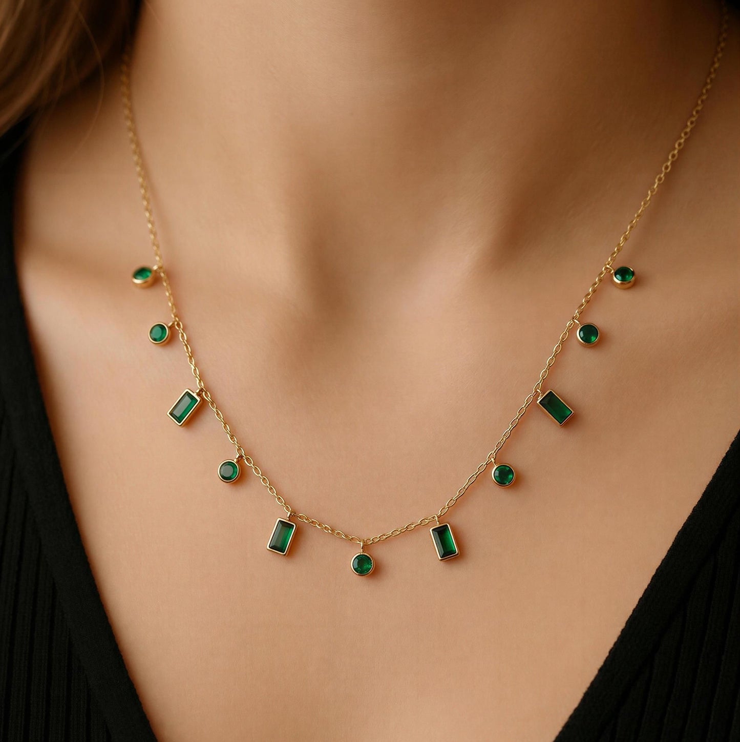 Verde Charm Necklace