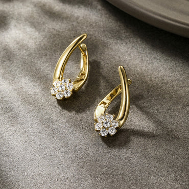 Teardrop Bloom Earrings