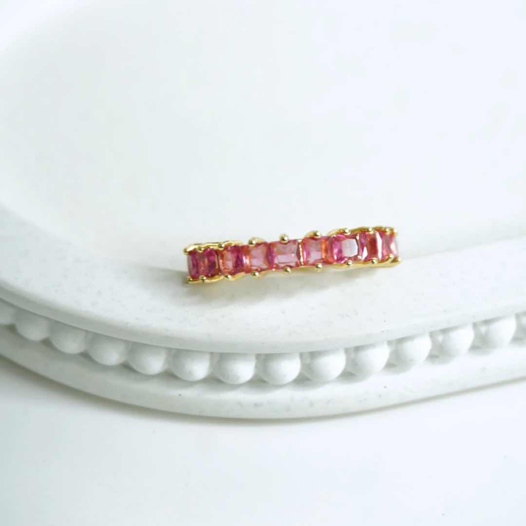 Pink Radiance Eternity Band