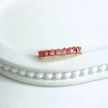 Pink Radiance Eternity Band
