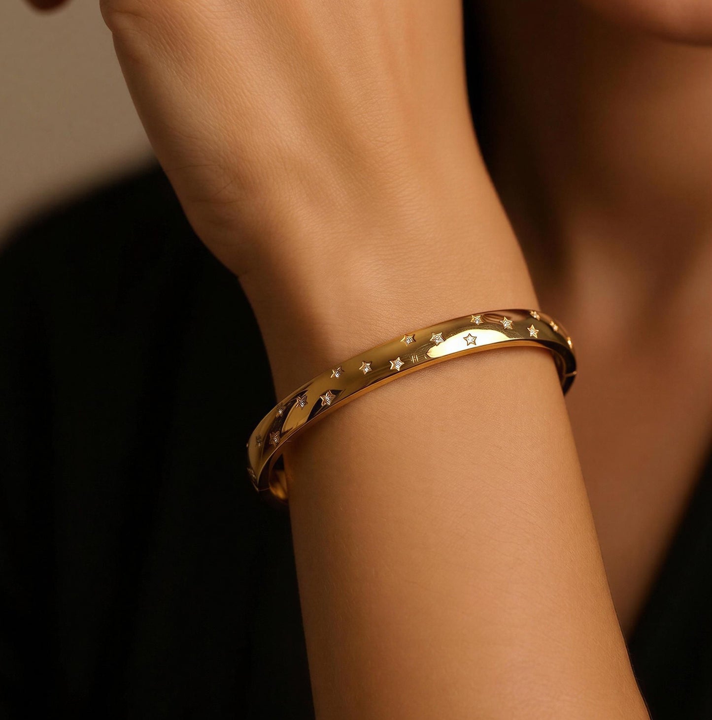 Celestial Star Gold Bracelet