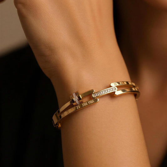 Roman Luxe Nail Bracelet