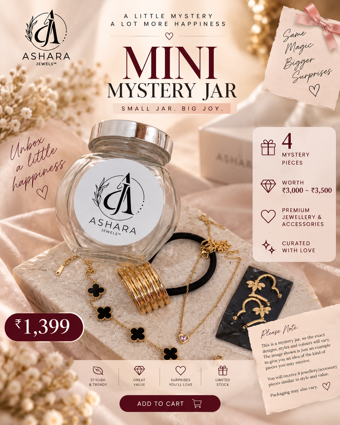 MYSTERY JAR - SURPRISES BEYOND EXPECTATION