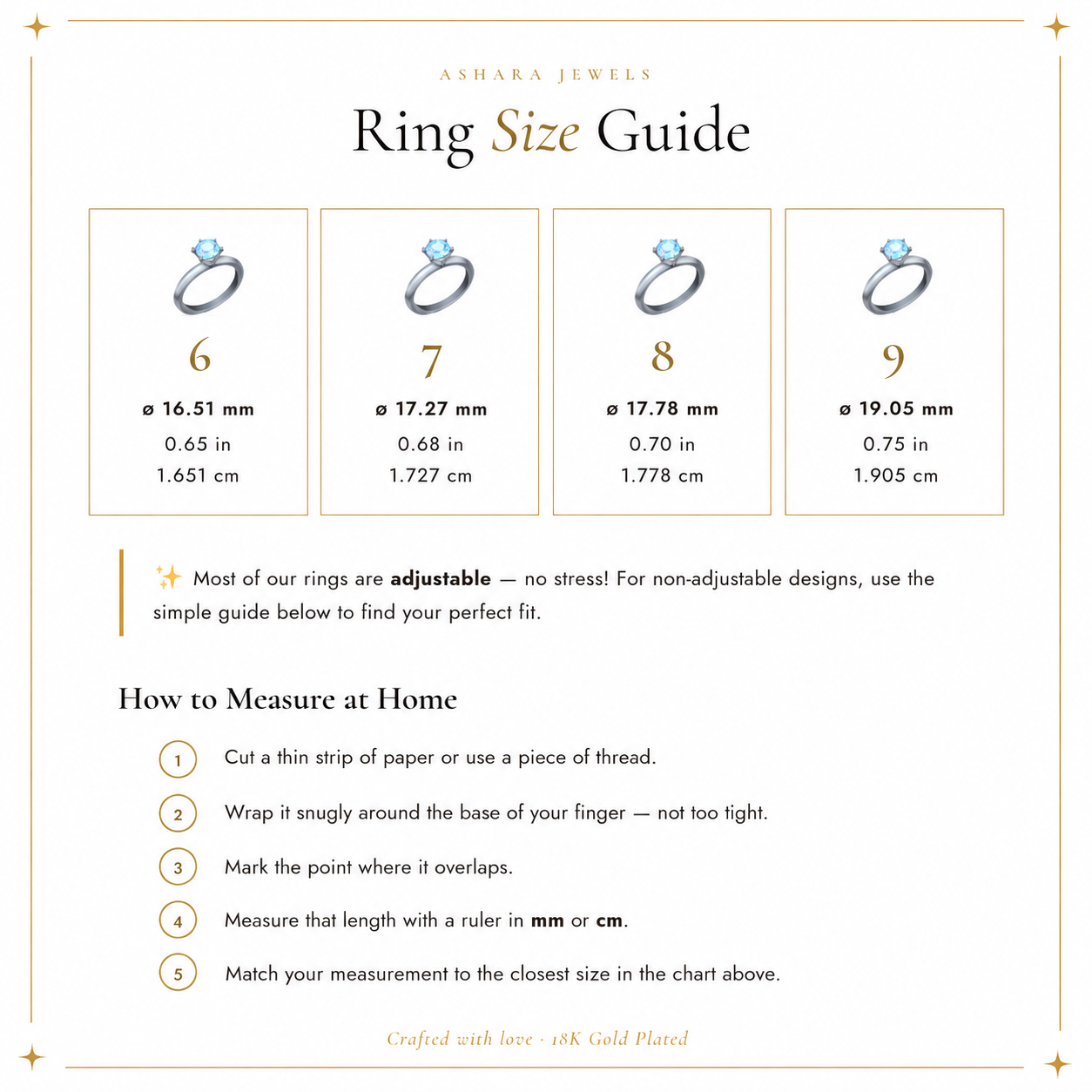 Aurora Criss-Cross Ring -Adjustable