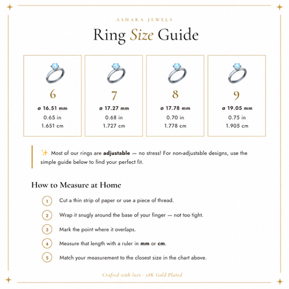 Aurora Criss-Cross Ring -Adjustable