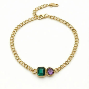 Celeste Dual Stone Bracelet