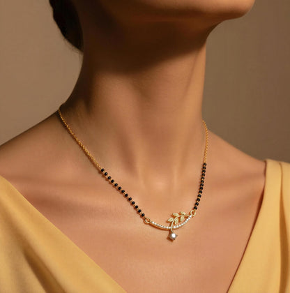 Celestia Leaf Mangalsutra