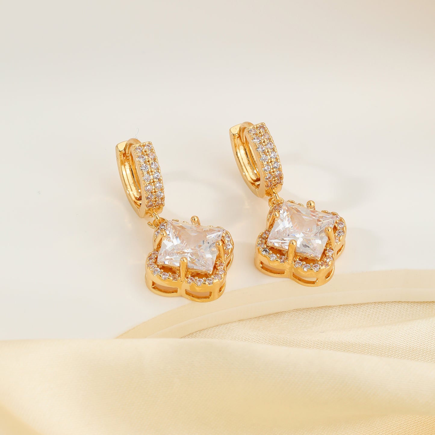 Ashara Royal Radiance Drop Earrings