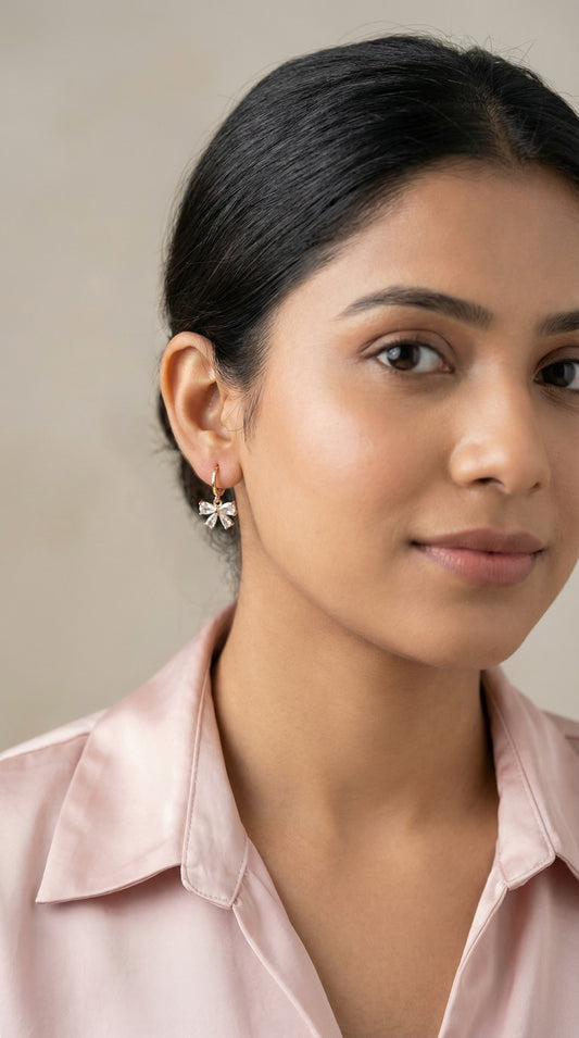 Celeste Bloom Drop Earrings