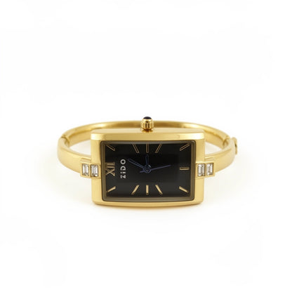 Aurora Gold-Plated Bracelet Style Watch