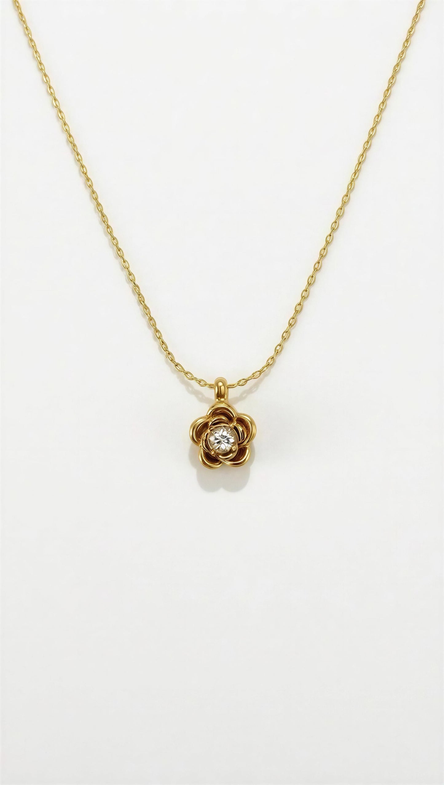 Celeste Bloom Pendant Necklace
