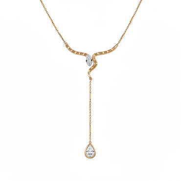 Serpentina Drop Necklace