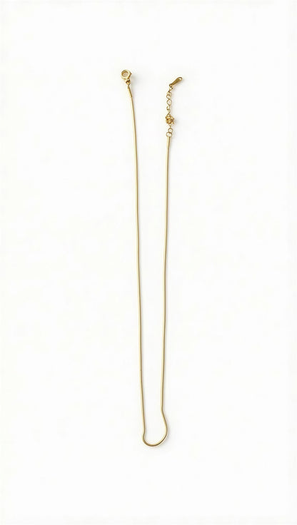 Celeste Sleek Snake Chain Necklace