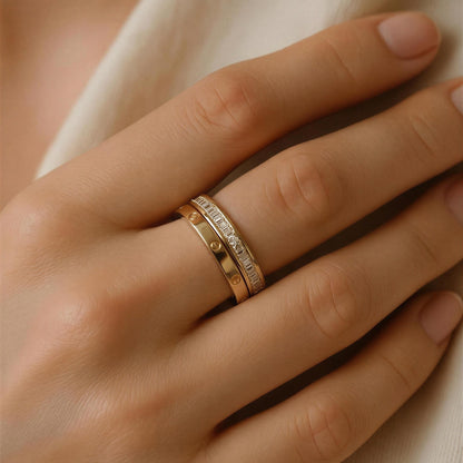 Celeste Orbit Ring Set