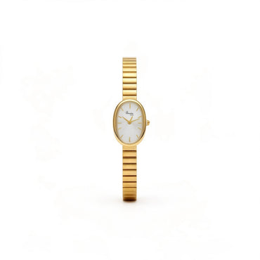 Aurelia Oval Gold Watch