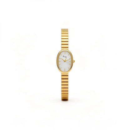 Aurelia Oval Gold Watch