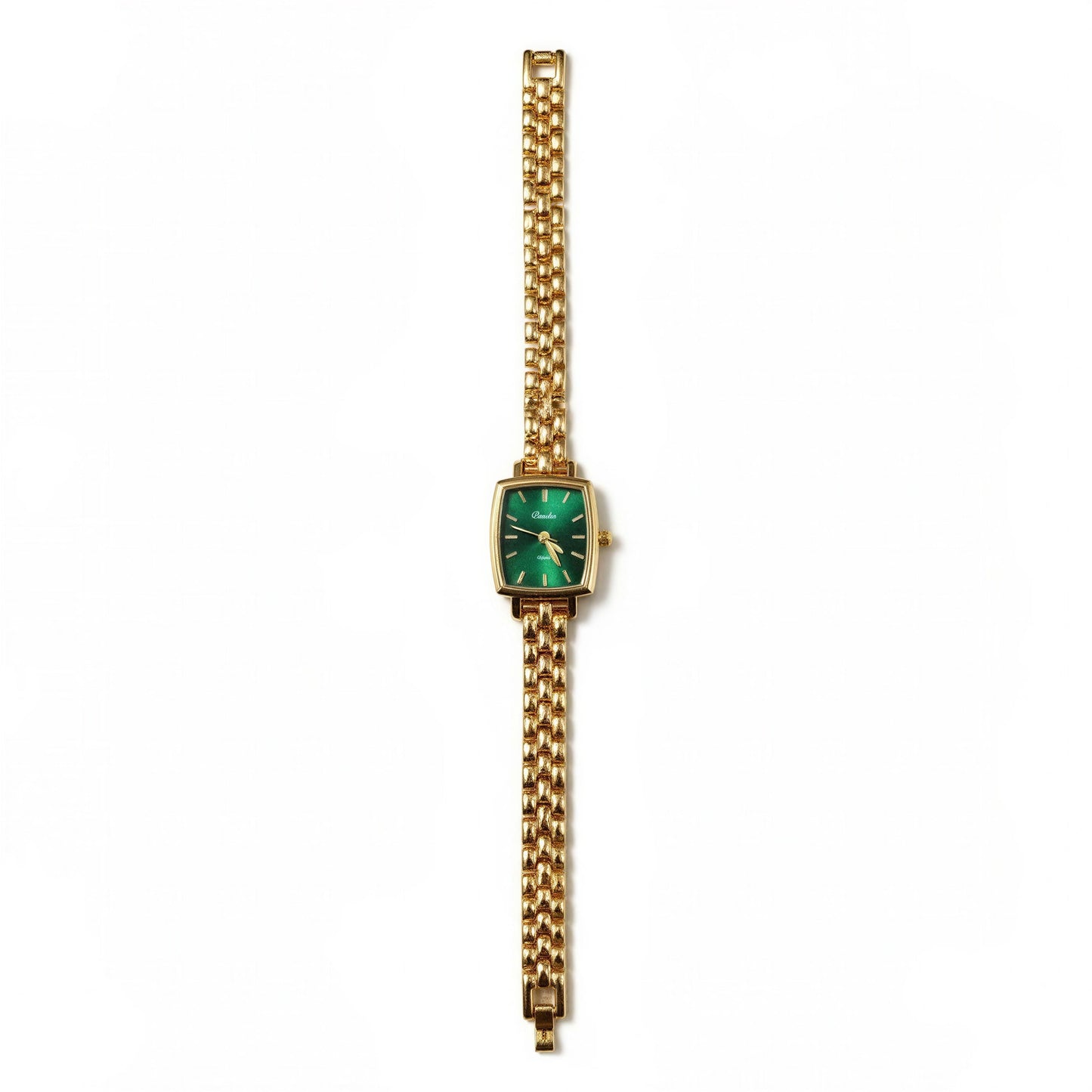 Emerald Luxe Square Watch