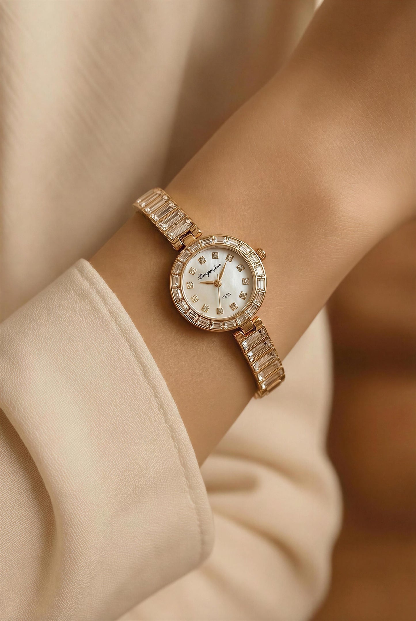 Celestia Crystal Luxe Watch