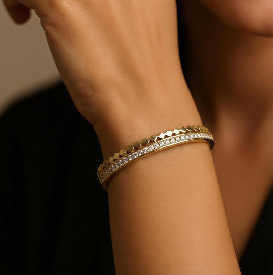 Celestia Sparkle Bangle-Tiny Wrist