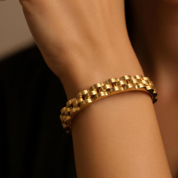 Chunky Luxe Link Bracelet