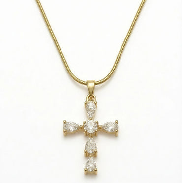 Eternal Grace Cross Necklace