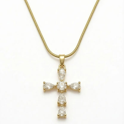 Eternal Grace Cross Necklace