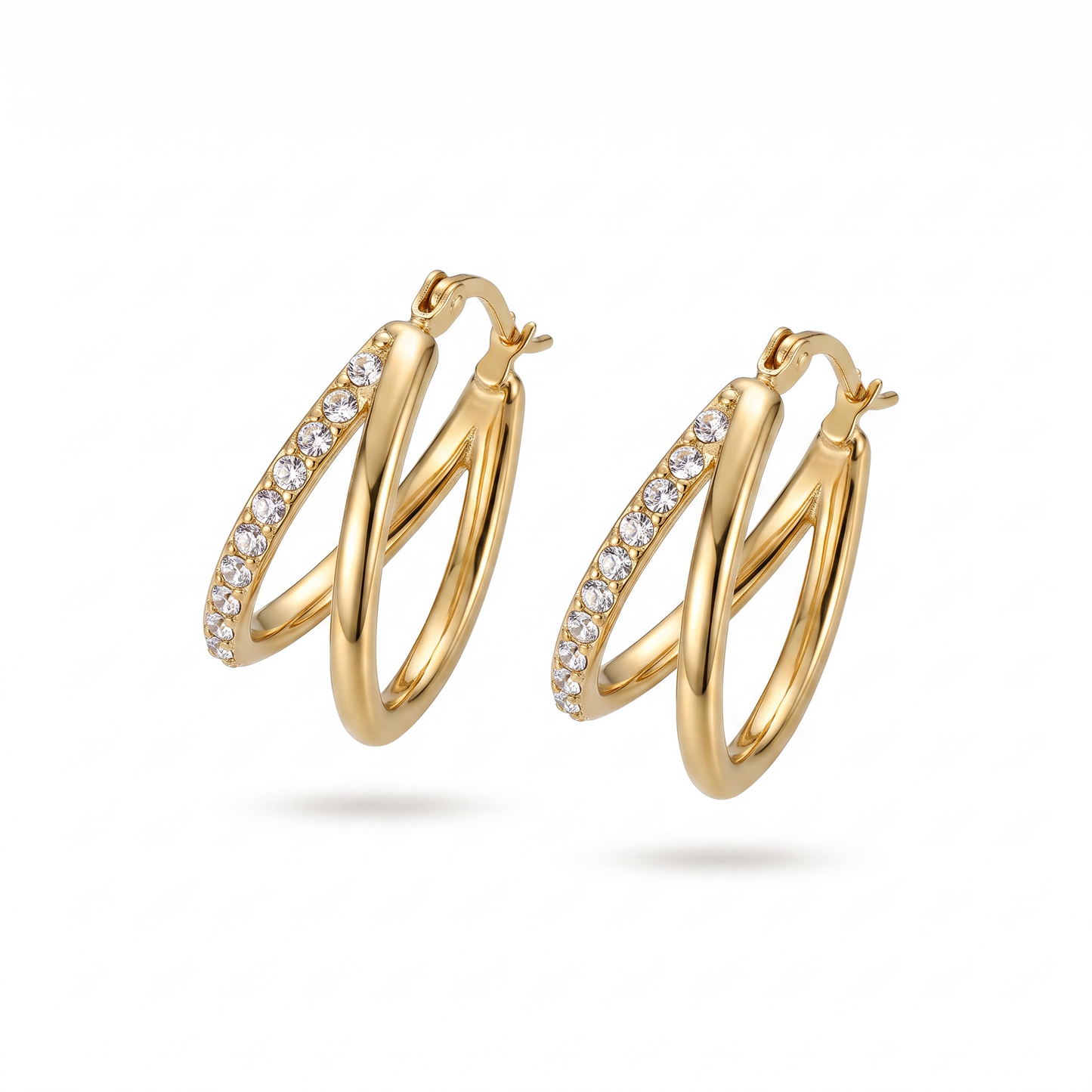 Celeste Trio Hoop Earrings