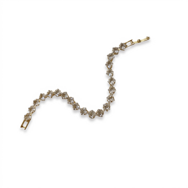 Celeste Princess-Cut Tennis Braceletk