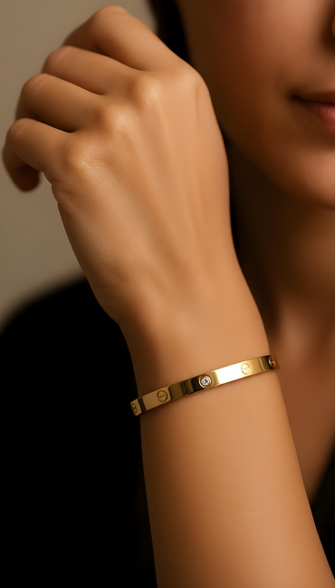 Emblem Bangle-Regular & Tiny Wrist