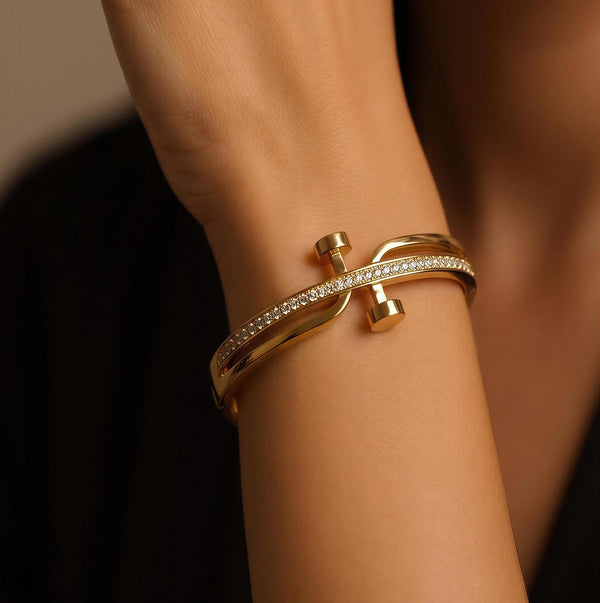 Infinity Nail Luxe Bracelet-Tiny Wrist