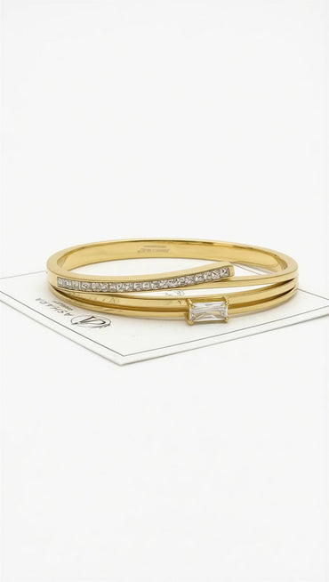 Ethereal Duo Luxe Bracelet- Tiny Wrist