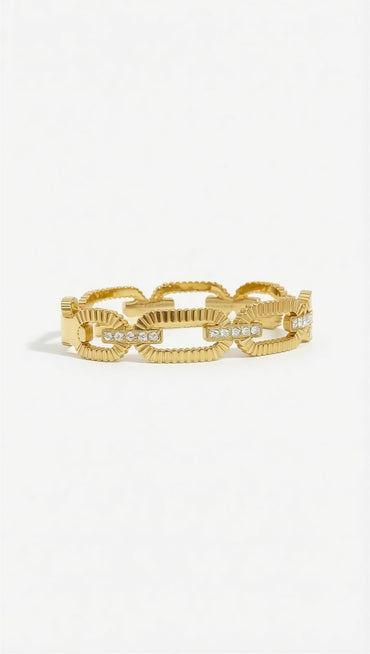 Golden Link Luxe Bracelet- Tiny Wrist