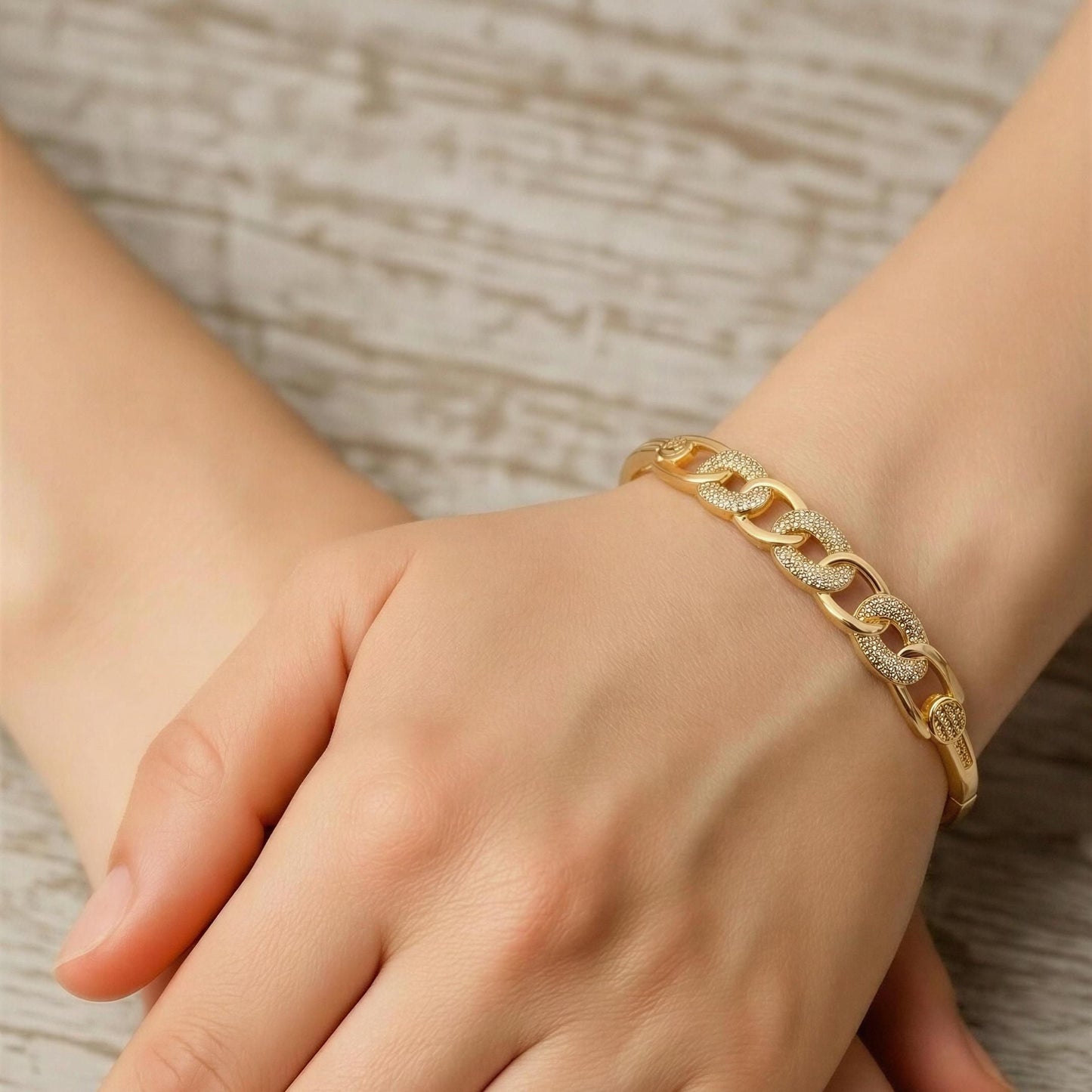 Celeste Link Luxe Bracelet & Ring Set