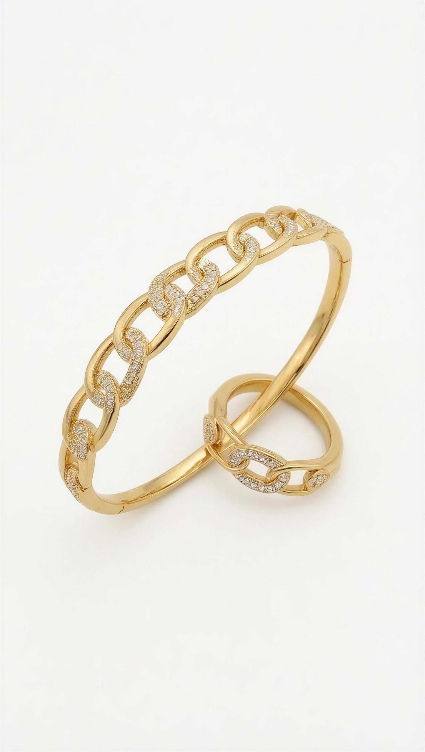 Celeste Link Luxe Bracelet & Ring Set