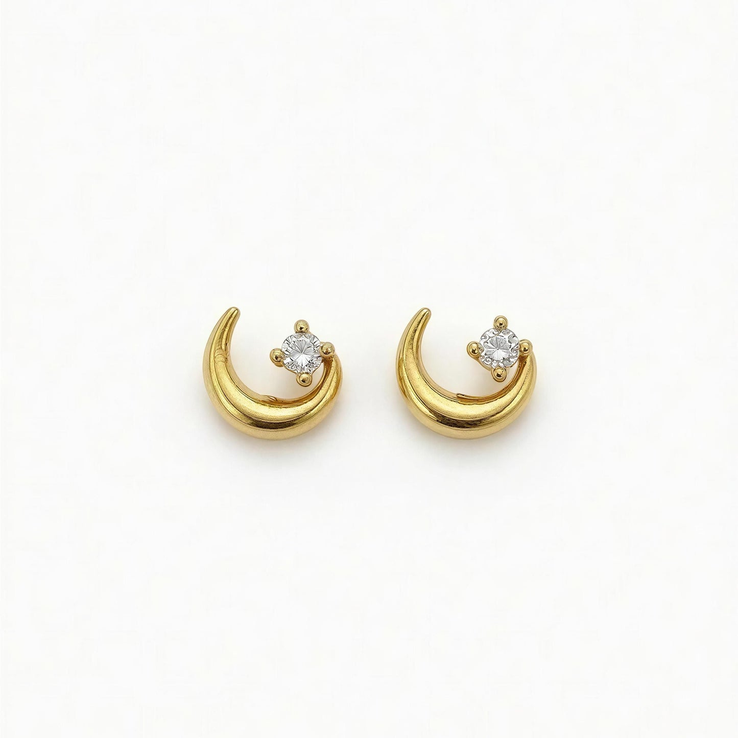 Celeste Ball Back Stud Earrings