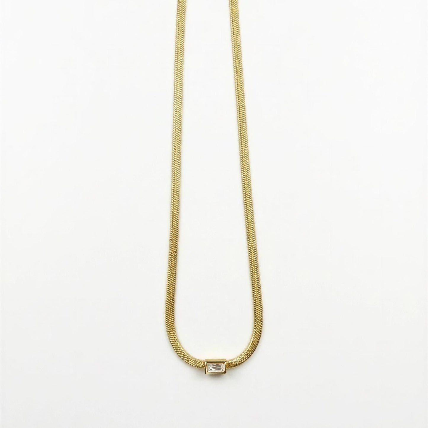 Aurelia Flat Chain Necklace