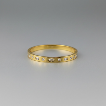 Celeste Crystal Gold Bracelet-Tiny Wrist