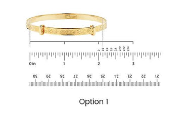 Ashara  Hexa Glow Bangle – For Tiny Wrist