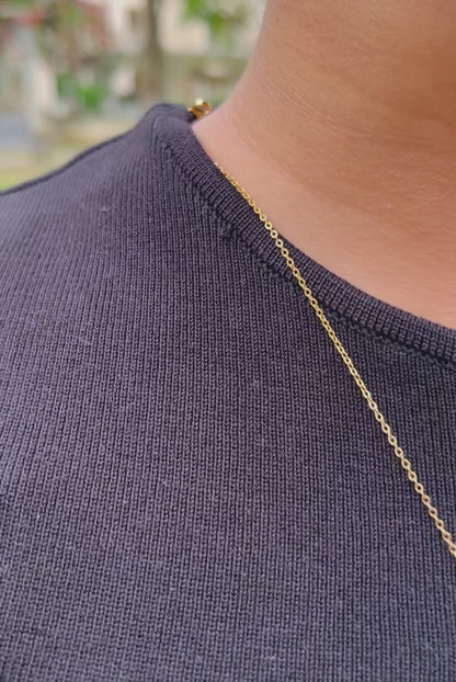 Ashara Luxe Emerald Duo Pendant